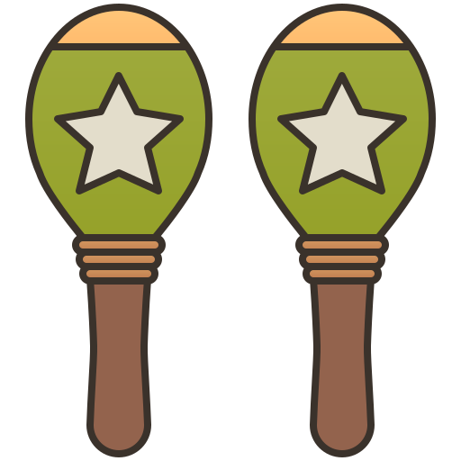 maracas icono gratis