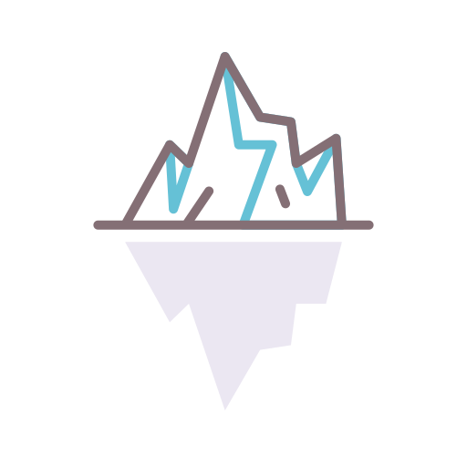 Iceberg - free icon