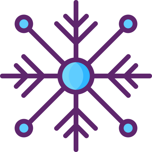 floco de neve grátis ícone