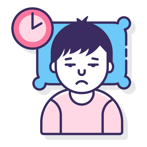 Sleep Flaticons Lineal Color Icon 