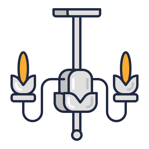 candelabro icono gratis