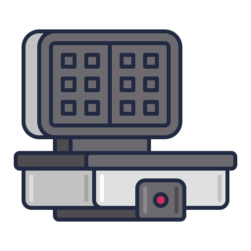 Waffle - free icon