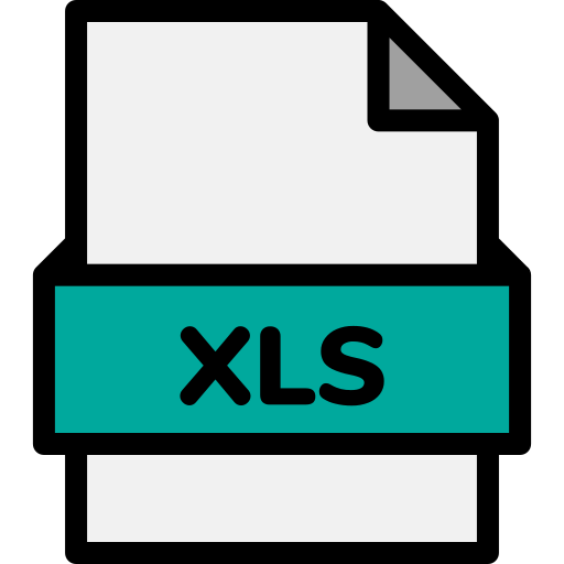 archivo xls icono gratis