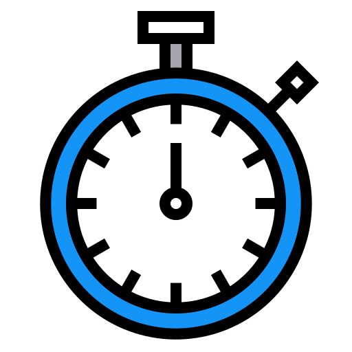 Stopwatch Generic Outline Color icon