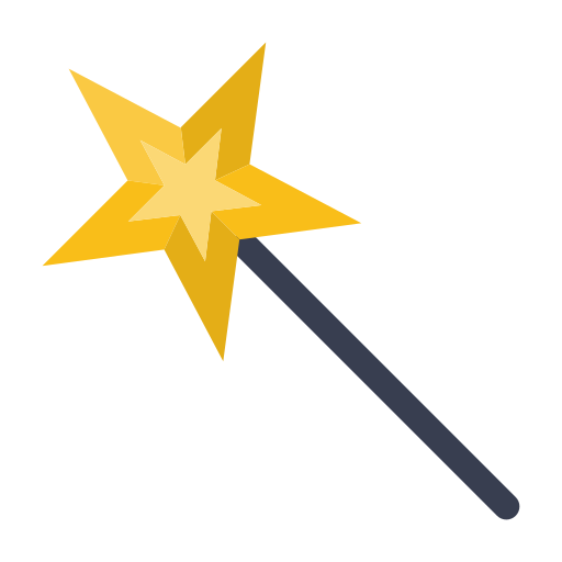 Magic wand Generic Flat icon