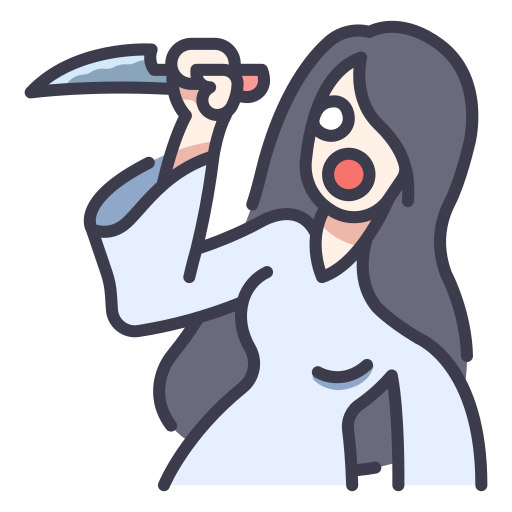 película de terror icono gratis