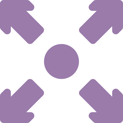Expand arrows free icon