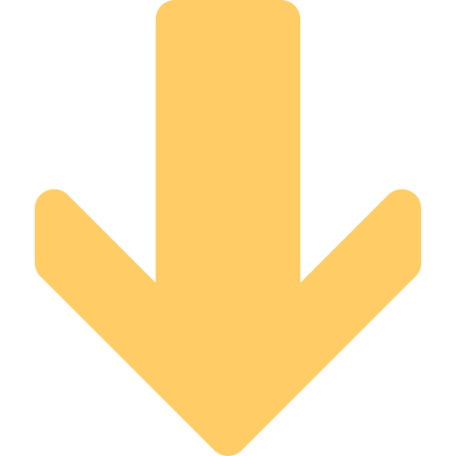 Стрелка вниз бесплатно иконка