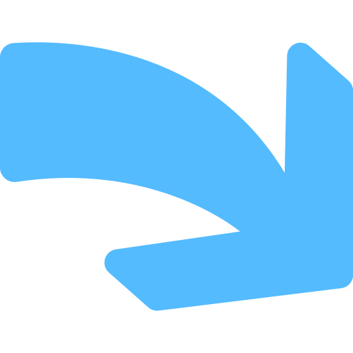 pfeil nach rechts unten kostenlos Icon pfeil nach rechts unten kostenlos Icon
