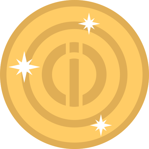 Cryptocurrency Creative Stall Premium Flat icon