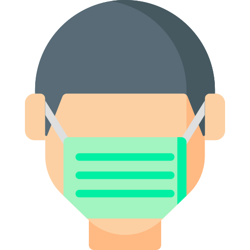 Face mask Special Flat icon