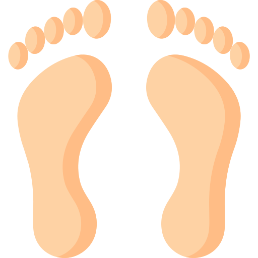 Footprint - free icon