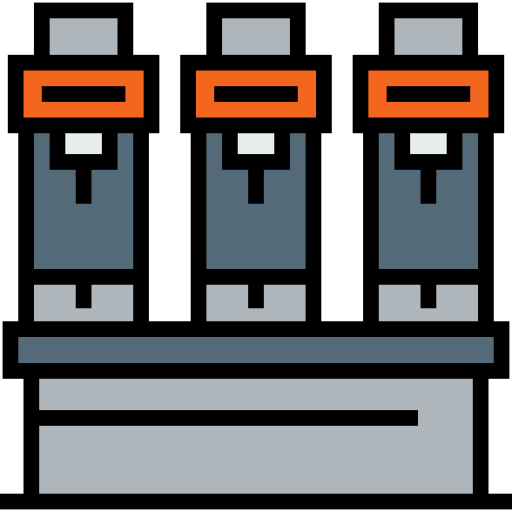 Industrial robot free icon