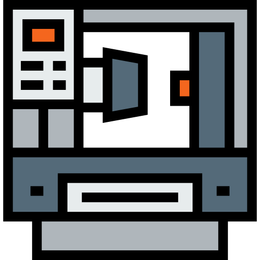 robot industrial icono gratis