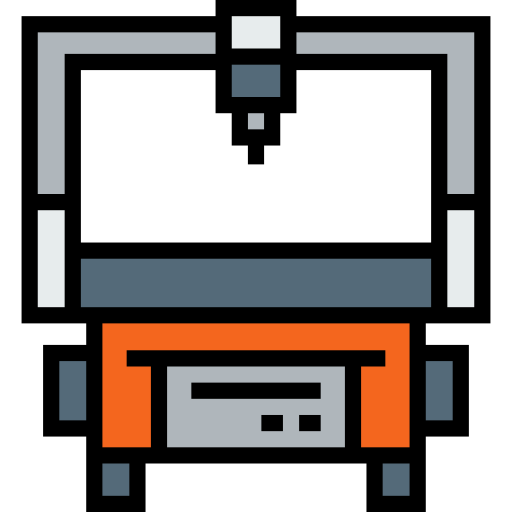 Industrial robot Detailed Straight Lineal color icon