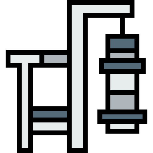 robot industrial icono gratis