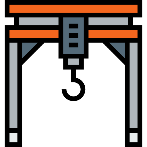 robot industrial icono gratis