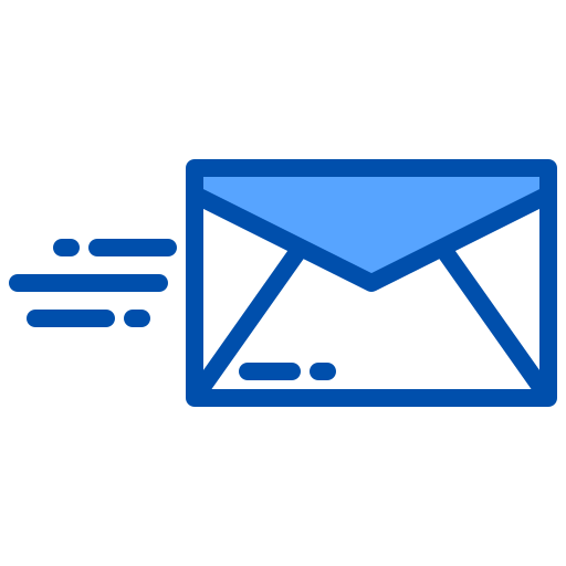 Email xnimrodx Blue icon