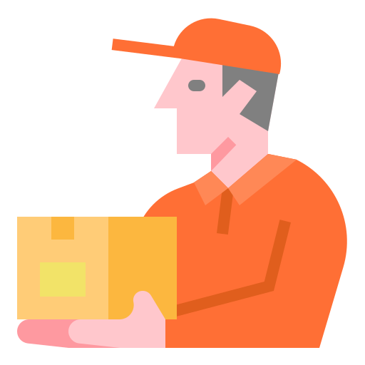 Deliveryman Ultimatearm Flat Icon