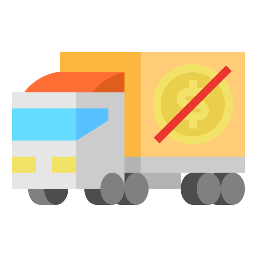 Free shipping - Free transport icons