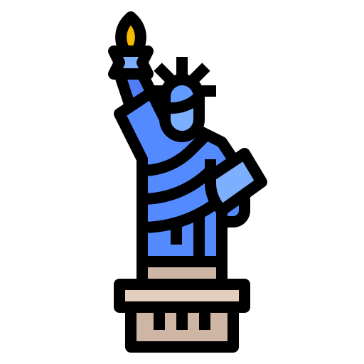 Statue of liberty free icon Statue of liberty free icon