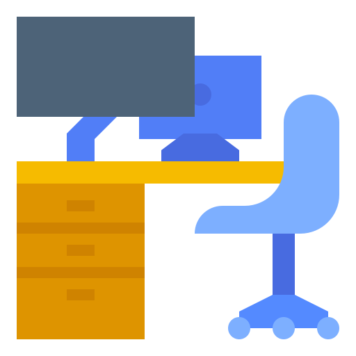 poste de travail Icône gratuit poste de travail Icône gratuit