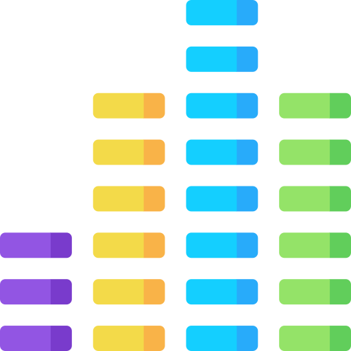 gráfico de barras icono gratis