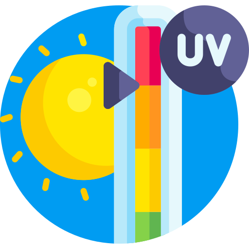 Índice uv icono gratis