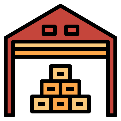 Warehouse free icon Warehouse free icon