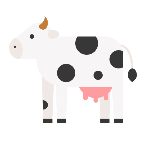 vaca icono gratis