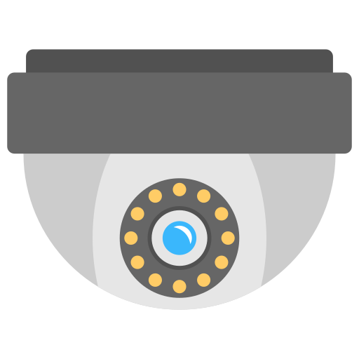 cámara de cctv icono gratis