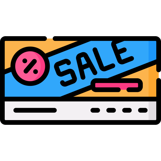 할인 무료 아이콘