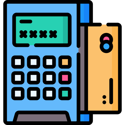 terminal de paiement Icône gratuit terminal de paiement Icône gratuit