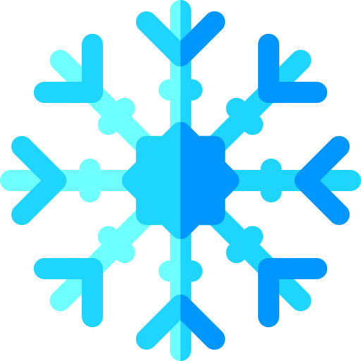 Snowflake Basic Rounded Flat icon