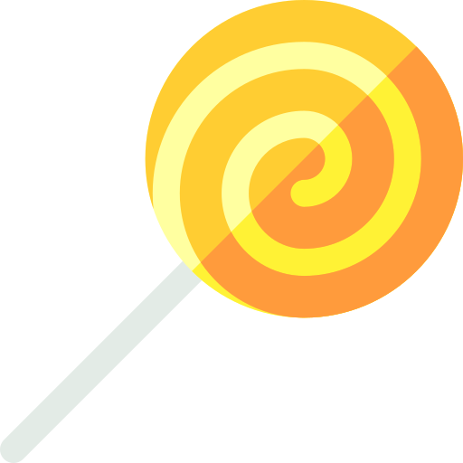 Lollipop Basic Rounded Flat icon