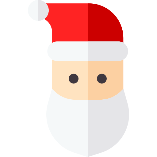 papa noel icono gratis