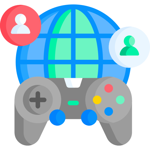 Game, gaming, internet, multiplayer, online, play, playing icon - Download  on Iconfinder