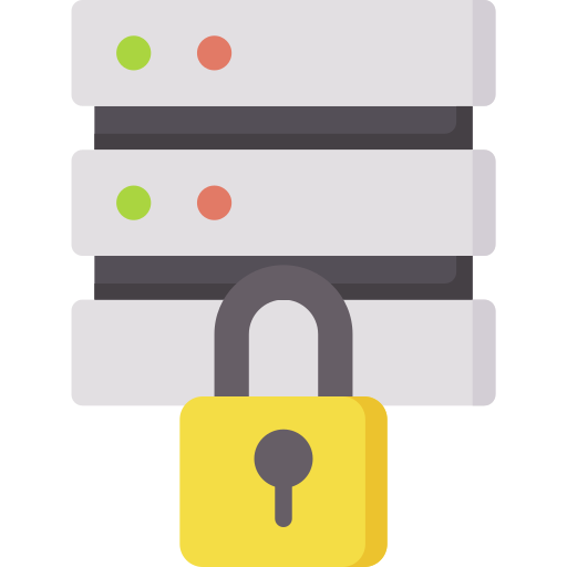 protección de datos icono gratis