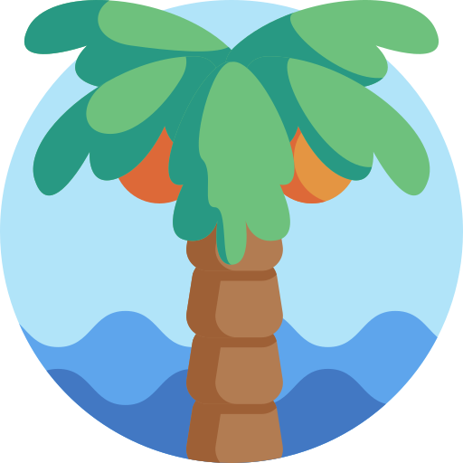 Palm tree free icon