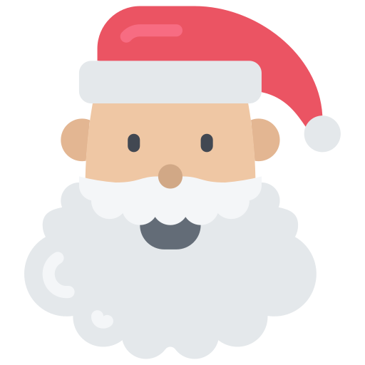 papa noel icono gratis