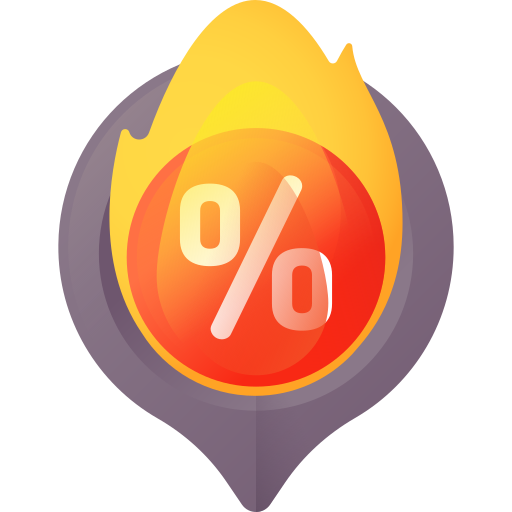 rabais Icône gratuit