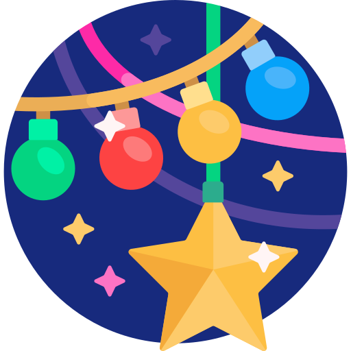 Гирлянда бесплатно иконка