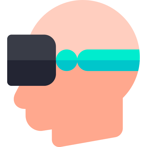 gafas de realidad virtual icono gratis