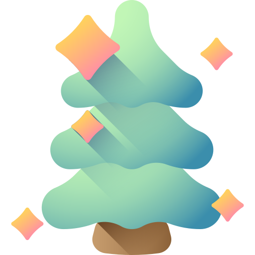 árbol de navidad icono gratis