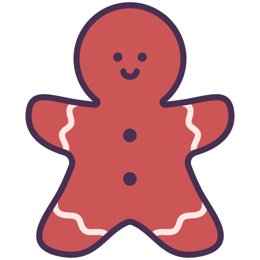 Gingerbread Victoruler Linear Colour icon