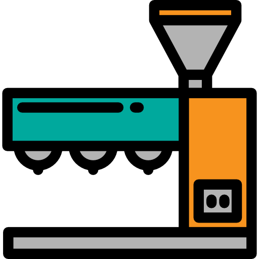 robot industrial icono gratis