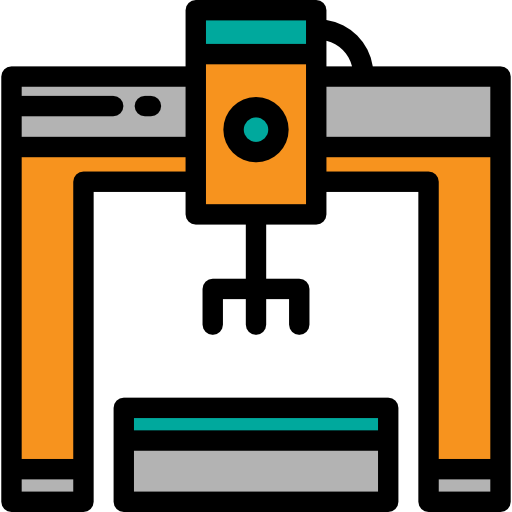 Industrial robot - free icon