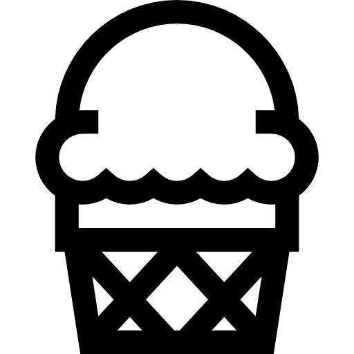 helado icono gratis