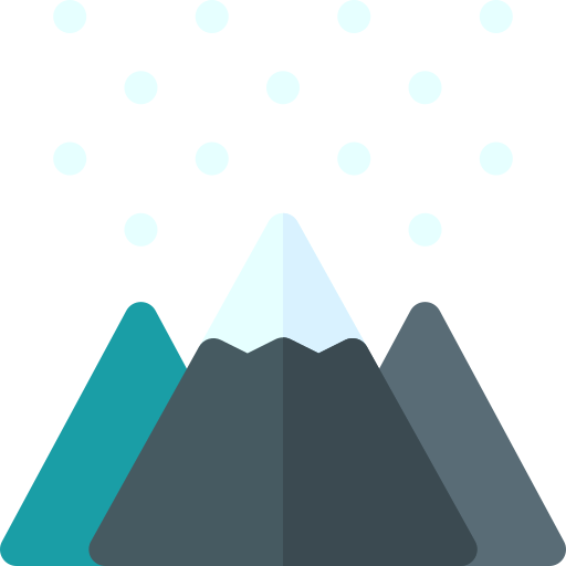 montañas icono gratis