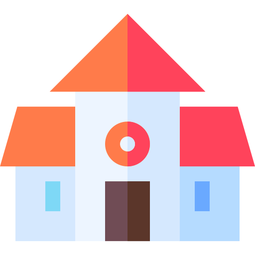 School - Free buildings icons